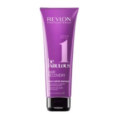 Профессиональный шампунь Revlon Professional Be Fabulous Hair Recovery In Salon Step 1 Open Cuticle Shampoo открывающий кутикулу для сухих и поврежденных волос 250 мл.