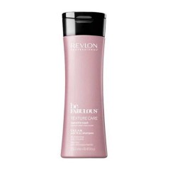Разглаживающий шампунь Revlon Professional Be Fabulous Texture Care Smooth Hair C.R.E.A.M. Anti Frizz Shampoo для непослушных волос 250 мл.