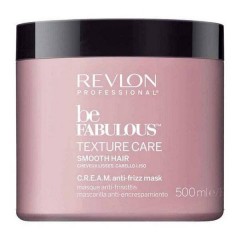 Разглаживающая маска Revlon Professional Be Fabulous Texture Care Smooth Hair C.R.E.A.M. Anti Frizz Mask для непослушных волос 500 мл.