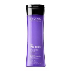 Очищающий шампунь Revlon Professional Be Fabulous Daily Care Fine Hair C.R.E.A.M. Lightweight Shampoo для тонких волос 250 мл.