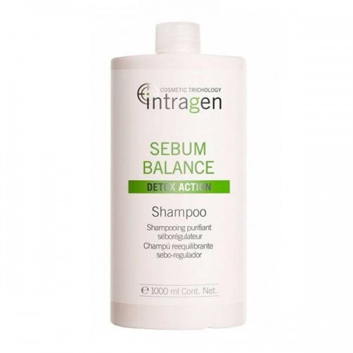 Шампунь Revlon Professional Intragen Sebum Balance Detox Action Shampoo для жирной кожи головы 1000 мл. 