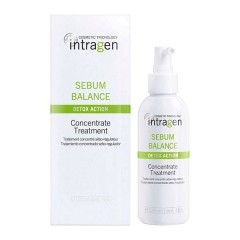Средство Revlon Professional Intragen Sebum Balance Detox Action Concentrate Treatment для жирной кожи головы 125 мл.