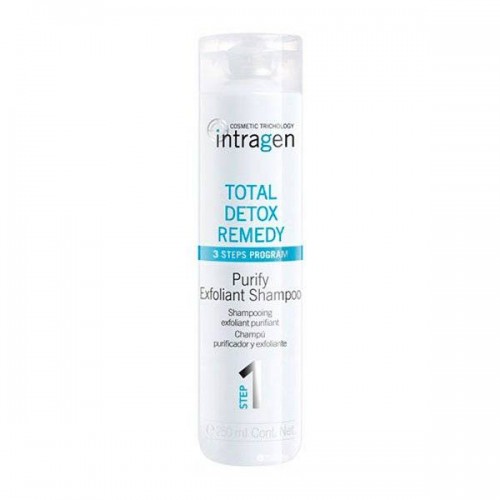 Очищающий шампунь Revlon Professional Intragen Total Detox Remedy Purify Exfoliant Shampoo для волос 250 мл.