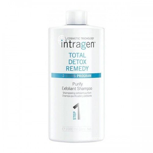 Очищающий шампунь Revlon Professional Intragen Total Detox Remedy Purify Exfoliant Shampoo для волос 1000 мл. 