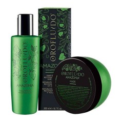 Набор Revlon Professional Orofluido Amazonia Shampoo & Beauty Mask Pack для поврежденных волос 250+250 мл.