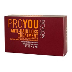 Средство Revlon Professional Pro You Anti-Hair Loss Treatment против выпадения волос 72 мл.(12 шт. по 6 мл.)