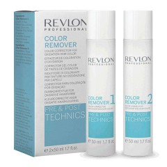 Средство Revlon Professional Technics Color Remover для коррекции уровня красителя волос 100 мл. (2 флакона по 50 мл.)