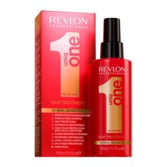 Набор спрей-уход +косметичка Revlon Professional Uniq One Classic Hair Treatment для всех типов волос 150 мл.