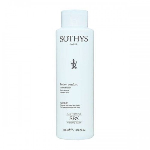 Тоник Sothys Essential Preparing  Beauty Lotions Comfort Cleansing Lotion для чувствительной кожи с экстрактом хлопка и термической воды 500 мл.