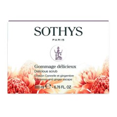 Изысканный скраб с Корицей и Имбирем Sothys Prospa Concept Delicious Scrub Cinnamon And Ginger Escape для всех видов кожи тела 200 мл.