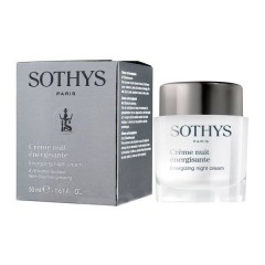 Энергонасыщающий ночной крем Sothys Balancing Care Energizing Program Energizing Night Cream с экстрактом элеутерококка для кожи лица и шеи 50 мл.