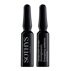 Сыворотка энергонасыщающая Sothys Balancing Care Energizing Program Energizing Radiance Ampoules для выравнивания рельефа, разглаживания морщин и сияния кожи лица 2 ампулы по 1 мл.