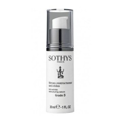 Сыворотка реструктурирующая Sothys Balancing care Time Interceptor Anti-Wrinkle Restructuring Serum Grade 3 для постоянных и глубоких морщин 30 мл.