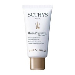Защитный крем с экстрактом чапареля Sothys Regular Care Hydra-protective Line Protective Cream для всех типов кожи лица и шеи 50 мл.