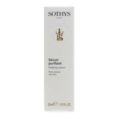 Себорегулирующая сыворотка Sothys Regular Care Oily Skin Line Purifying Serum для очищения жирной кожи лица 30 мл.
