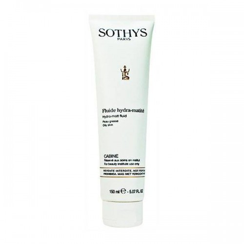 Увлажняющий и матирующий флюид Sothys Regular Care Oily Skin Line Hydra-Matt Fluid для жирной кожи лица и шеи 150 мл.