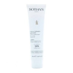 Успокаивающий крем Sothys Regular Care Sensitive Skin Soothing Velvet Cream для чувствительной, нормальной и сухой кожи лица и шеи 150 мл.
