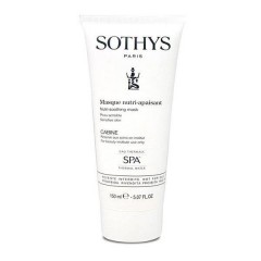 Успокаивающая питательная SOS маска Sothys Regular Care Sensitive Skin Nutri Soothing Mask для чувствительной и нормальной кожи лица и шеи 150 мл.