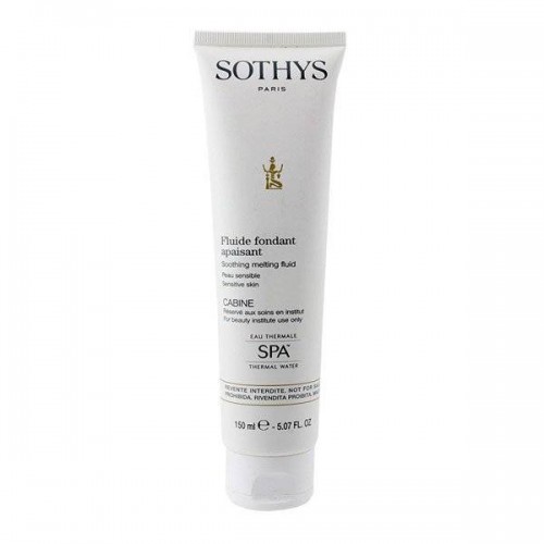 Успокаивающий флюид Sothys Regular Care Sensitive Skin Soothing Melting Fluid для чувствительной кожи лица и шеи 150 мл.