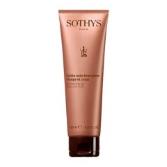 Тонирующий крем для лица и тела Sothys Sun Care Self Tanning Gel Face And Body для всех типов кожи 125 мл.