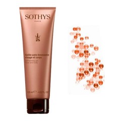 Тонирующий крем для лица и тела Sothys Sun Care Self Tanning Gel Face And Body для всех типов кожи 125 мл.