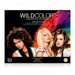 Карта Вайлд Колор средняя Wild Color Permanent Hair Color палитры оттенков волос