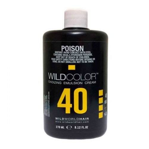 Крем-эмульсия окисляющая 12 % (40 Vol.) Wild Color Oxidizing Emulsion Cream для краски 270 мл.