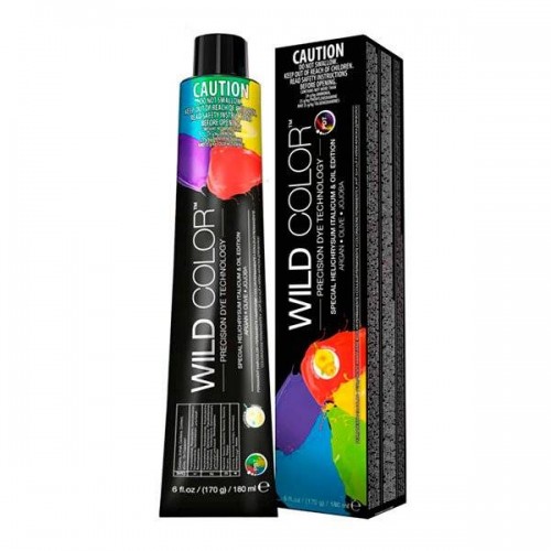 Стойкая крем-краска без аммиака 7.34 7GC Wild Color Permanent Hair Color Ammonia Free Golden для волос 180 мл.