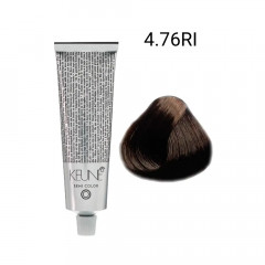 Крем-краска для волос 4.76RI Keune Semi Color 60 мл тонирующая Кене Семи колор