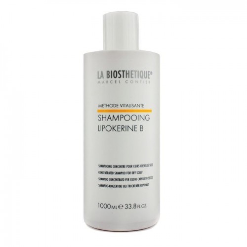  Очищающий шампунь La Biosthetique Methode Vitalisante Lipokerine B Shampooing для сухой кожи головы 1000 мл.