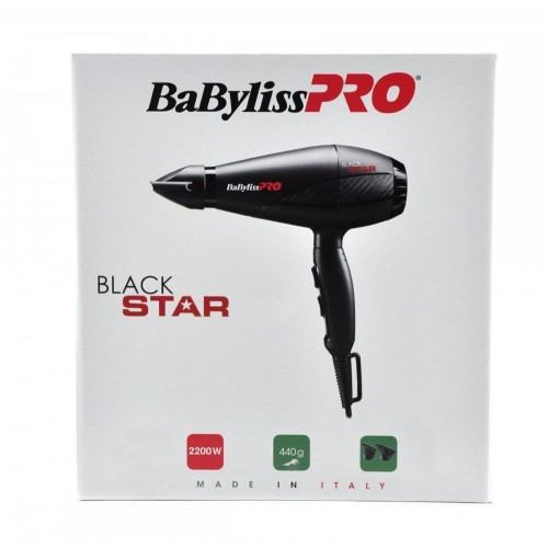 Профессиональный фен BaByliss PRO Black Star BAB6200E