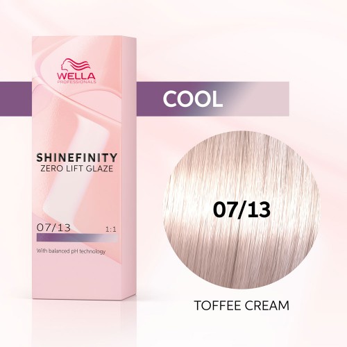 Wella Professionals Гель-крем краска Shinefinity 07/13 – стойкое цветное глазирование