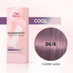 Wella Professionals Гель-крем краска Shinefinity 06/6 – стойкое цветное глазирование.