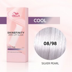 Wella Professionals Гель-крем краска Shinefinity 08/98 – стойкое цветное глазирование.