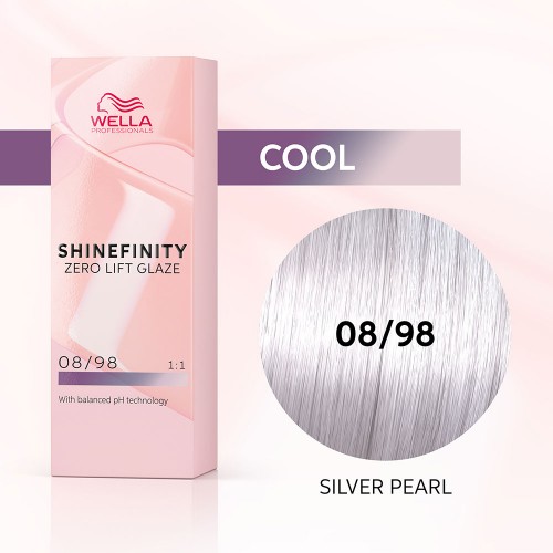 Wella Professionals Гель-крем краска Shinefinity 08/98 – стойкое цветное глазирование