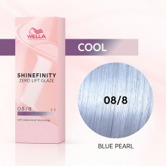 Wella Professionals Гель-крем краска Shinefinity 08/8 – стойкое цветное глазирование.