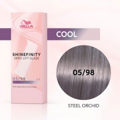 Wella Professionals Гель-крем краска Shinefinity 05/98 – стойкое цветное глазирование.