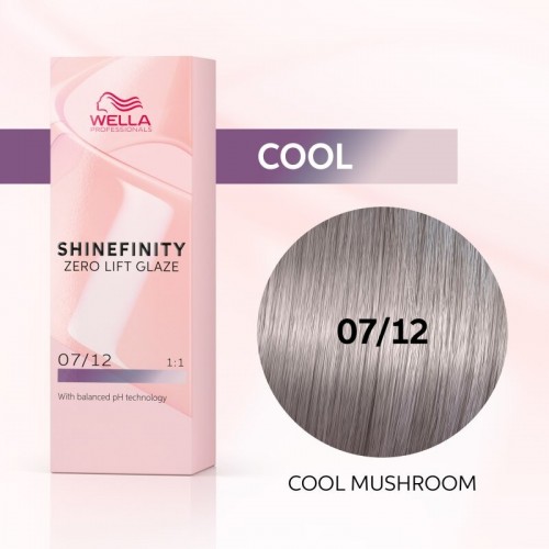 Wella Professionals Гель-крем краска Shinefinity 07/12 – стойкое цветное глазирование