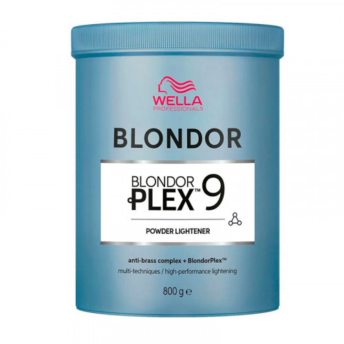 Обесцвечивающая пудра без образования пыли Wella Professionals Blondor Plex для волос 800 гр.