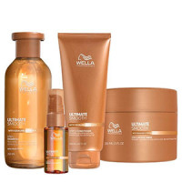 Wella Professional Ultimate Smooth - Уход  разглаживание и придание блеска волосам 