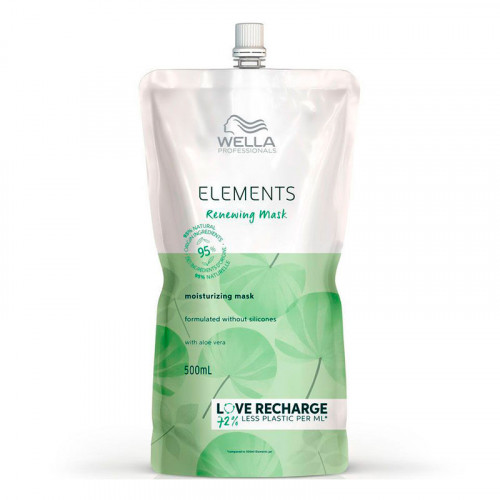 Маска Wella Professionals Elements Renewing Mask рефил обновляющая увлажняющая 500мл
