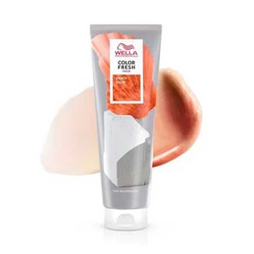 Маска оттеночная Wella Professionals Color Fresh Румяный Персик Peach Blush Велла Колор Фреш для волос 150 мл
