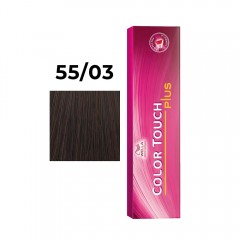 Краска Wella Color Touch 55/03 Plus New 60 мл для волос оттеночная Велла колор тач плюс нью