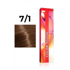 Краска Wella Color Touch 7/1 New для волос оттеночная 60 мл Велла колор тач