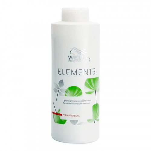 Бальзам обновляющий Wella Professionals Elements Renewing Conditioner без парабенов для волос 1000 мл