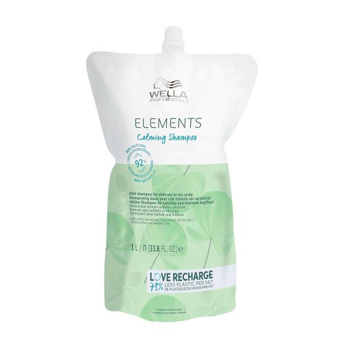 Шампунь Wella Professionals Elements Calming успокаивающий Рефил 1000 мл 