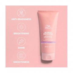 Бальзам Wella Invigo Blonde Recharge оттеночный для холодных светлых оттенков 200 мл Велла Инвиго