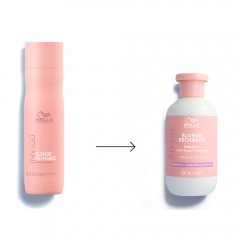 Шампунь Wella Invigo Blonde Recharge нейтрализатор желтизны для светлых оттенков 300 мл Велла Инвиго