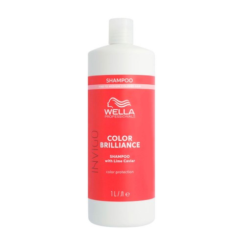 Шампунь Wella Invigo Color Brilliance для окрашенных нормальных и тонких волос 1000 мл Колор Бриллианс