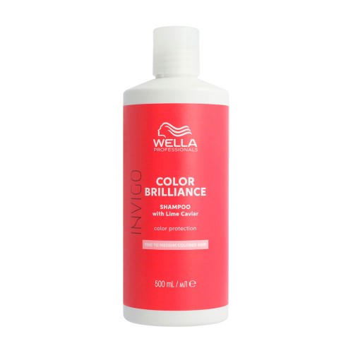 Шампунь Wella Invigo Color Brilliance для окрашенных нормальных и тонких волос 500 мл Колор Бриллианс